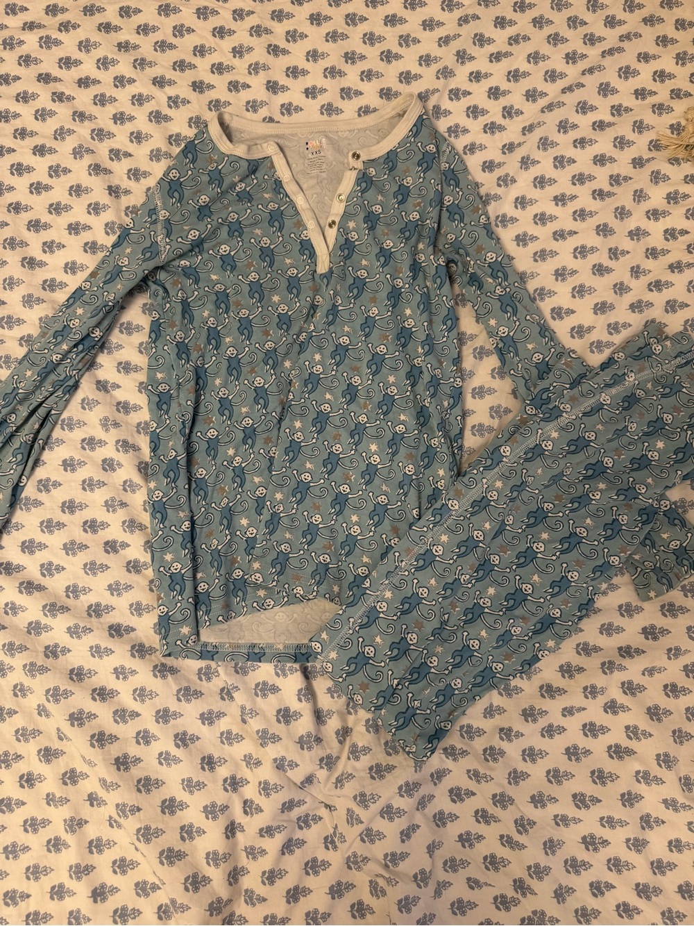 Roller Rabbit Long Sleeve Pajamas